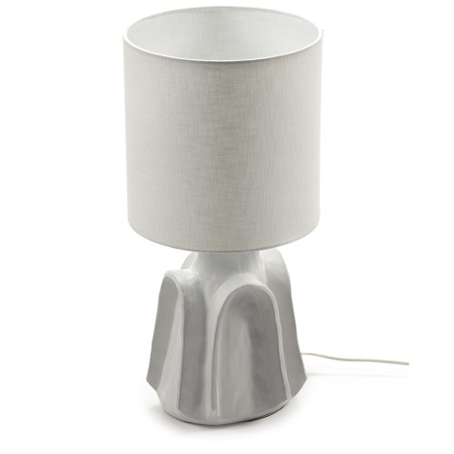 Lámpara de mesa blanca Billy