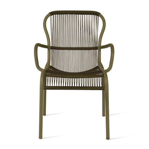 Sedia da tavolo in muschio Loop Vincent Sheppard