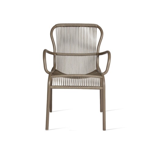 Loop dining chair taupe Vincent Sheppard