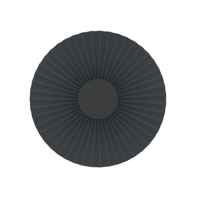 Carmen wall lamp, slate grey Hartô