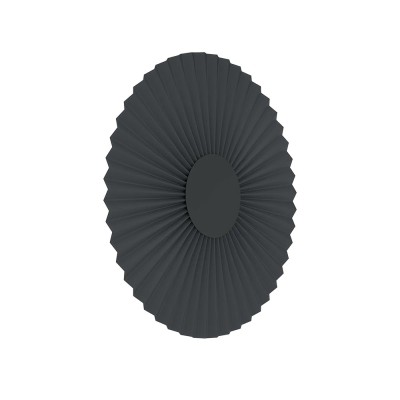 Carmen wall lamp, slate grey 2