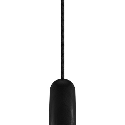 Suspension Luce Small, Chêne teinté noir 2