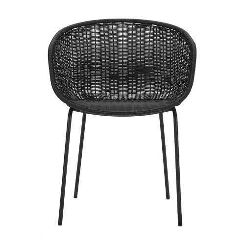 Fauteuil Hapur - noir