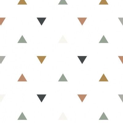 Triangles wallpaper (blue, green) - ENCHANTED