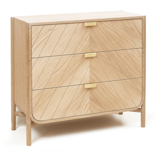 Marius wardrobe natural oak Hartô