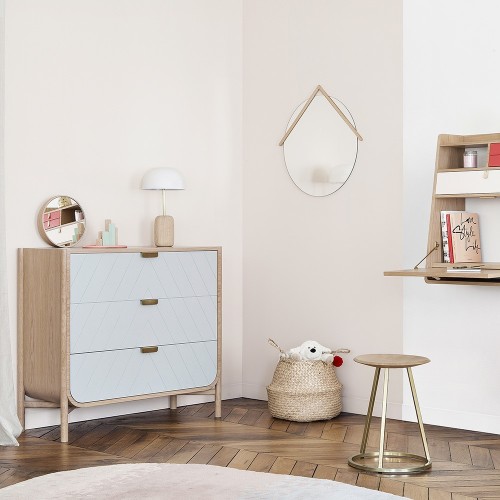 Marius wardrobe natural oak Hartô