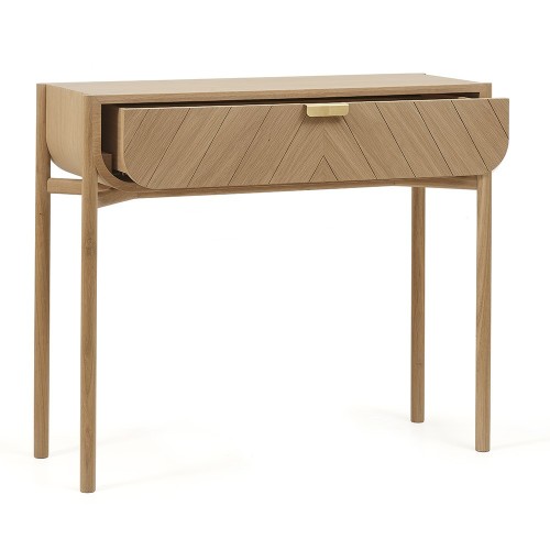 Console Marius natuurlijk eiken Hartô