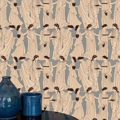 Papel pintado Diosa azul 2