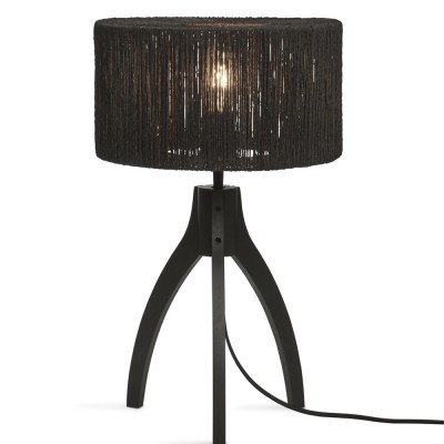 Lampada da tavolo Iguazu 3 piedi - nero Good & Mojo