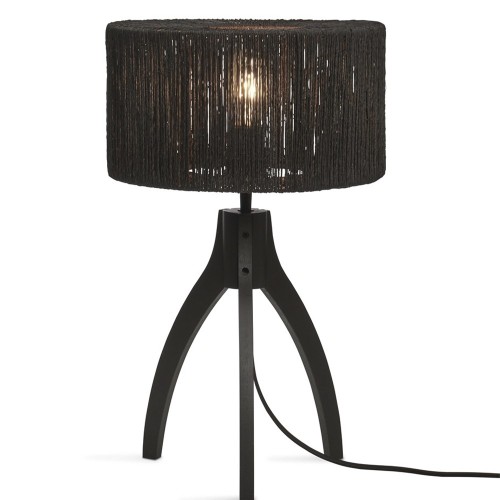 Lampe à poser Iguazu 3 pieds - noir