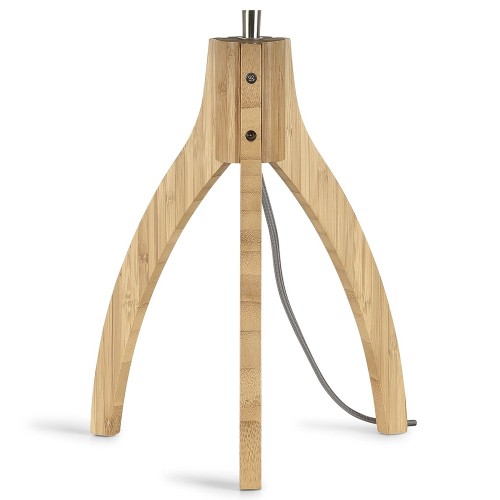 Iguazu 3 foot table lamp - natural