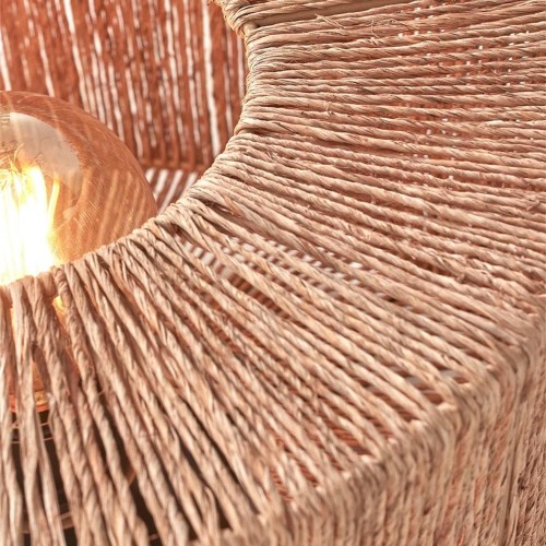 Iguazu table lamp with straight base - natural