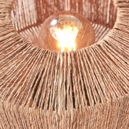 Iguazu table lamp with straight base - natural
