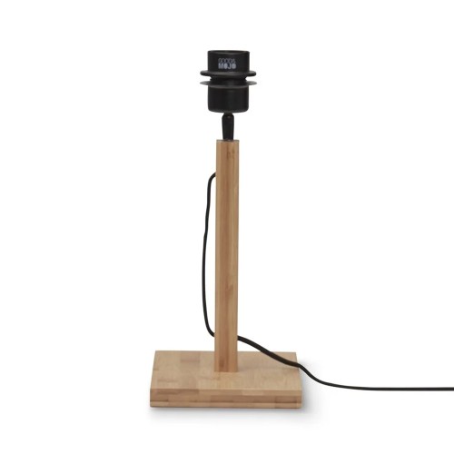 Iguazu table lamp with straight base - natural