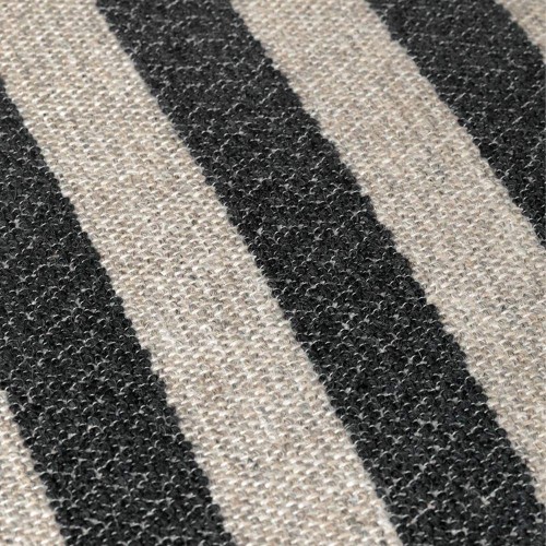 Fauteuil Louisiane Rico - zand en zwart