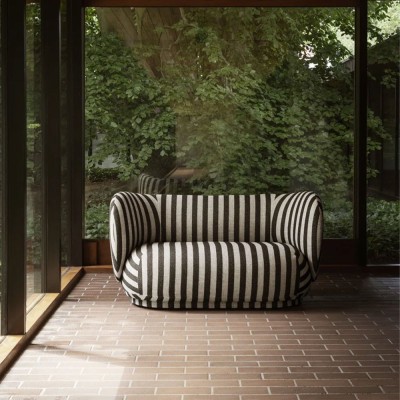 Sofa Rico 2 Louisiane - sand and black 2