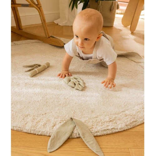 Tapis Lavable Feuille de Bambou