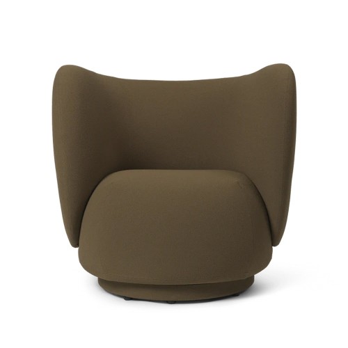 Rico Lounge chair - Grano Caramello