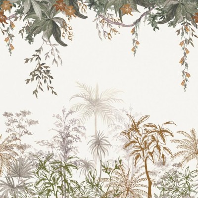 Papel pintado panorámico de la selva indonesia - UTAN Lilipinso