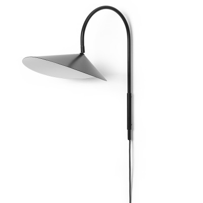 Arum schwenkbare Wandleuchte - Schwarz Ferm Living