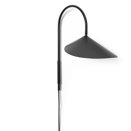 Arum swivel wall light - Black