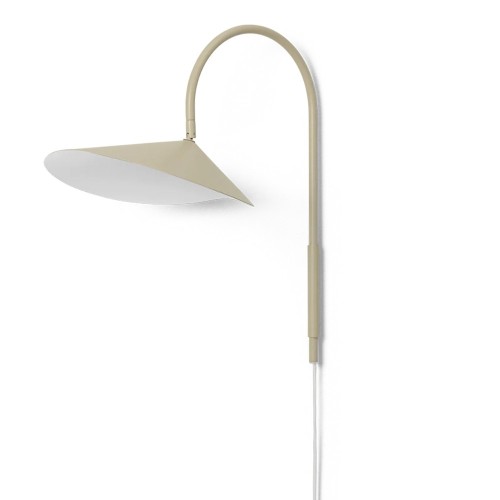 Zwenkbare wandlamp Arum - Cachemire
