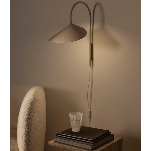 Lampada da parete orientabile Arum - Cachemire