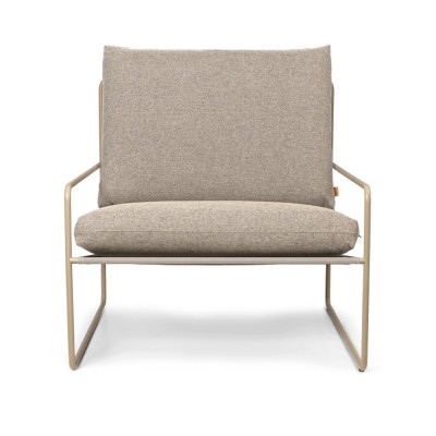 Desert 1-Sitzer Sessel - Kaschmir/Dunkler Sand Ferm Living