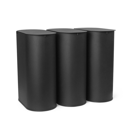 Enkel waste garbage can - black