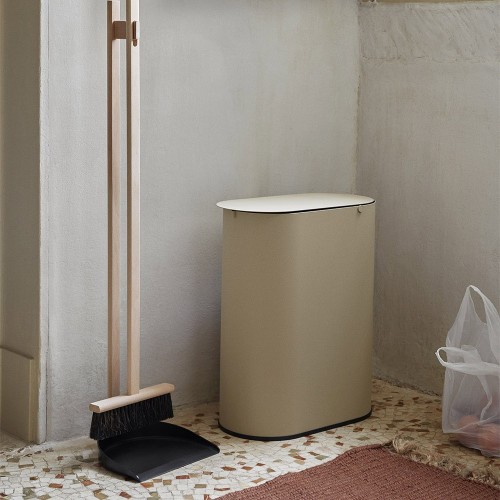 Enkel waste garbage can - cashmere