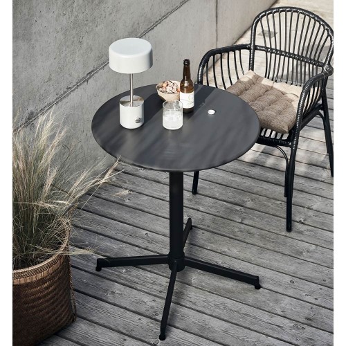 Helo ronde tafel - zwart