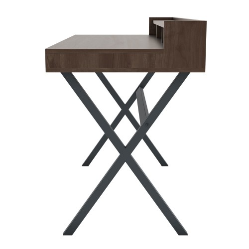 Bureau Hyppolite noyer gris ardoise Hartô