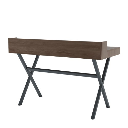 Bureau Hyppolite noyer gris ardoise Hartô