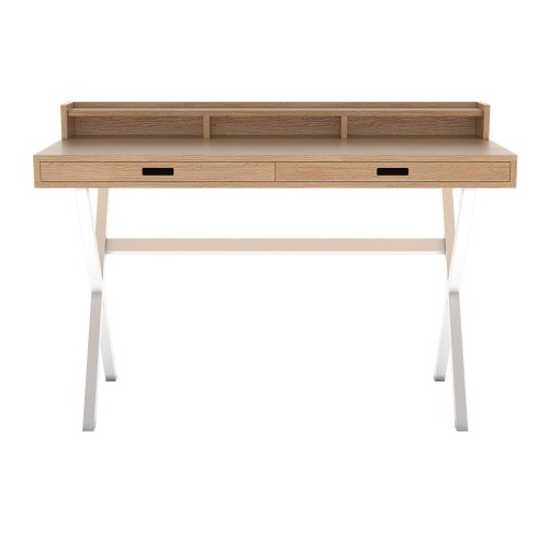 Hyppolite desk oak white Hartô
