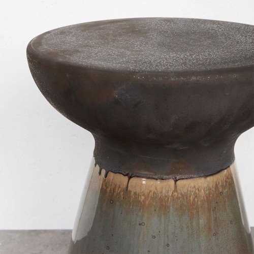 Tabouret Pablo - Vert/Marron