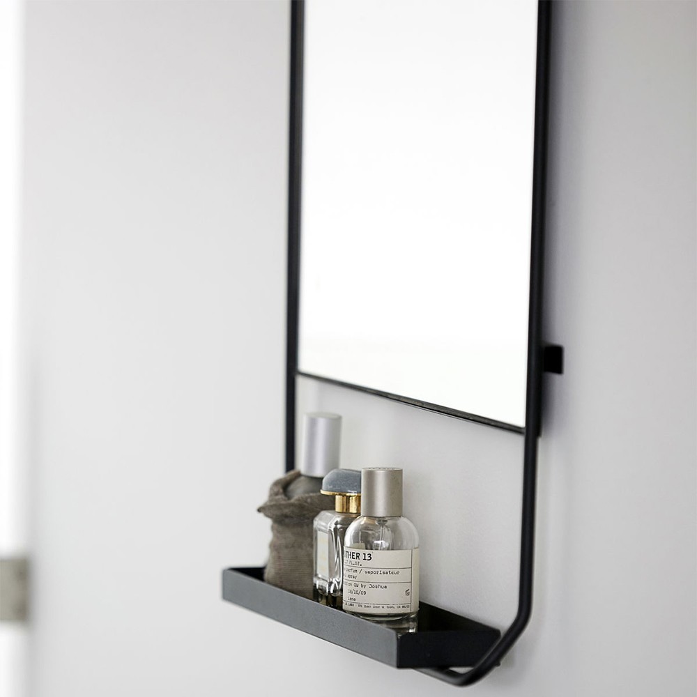 Miroir avec étagère Chic