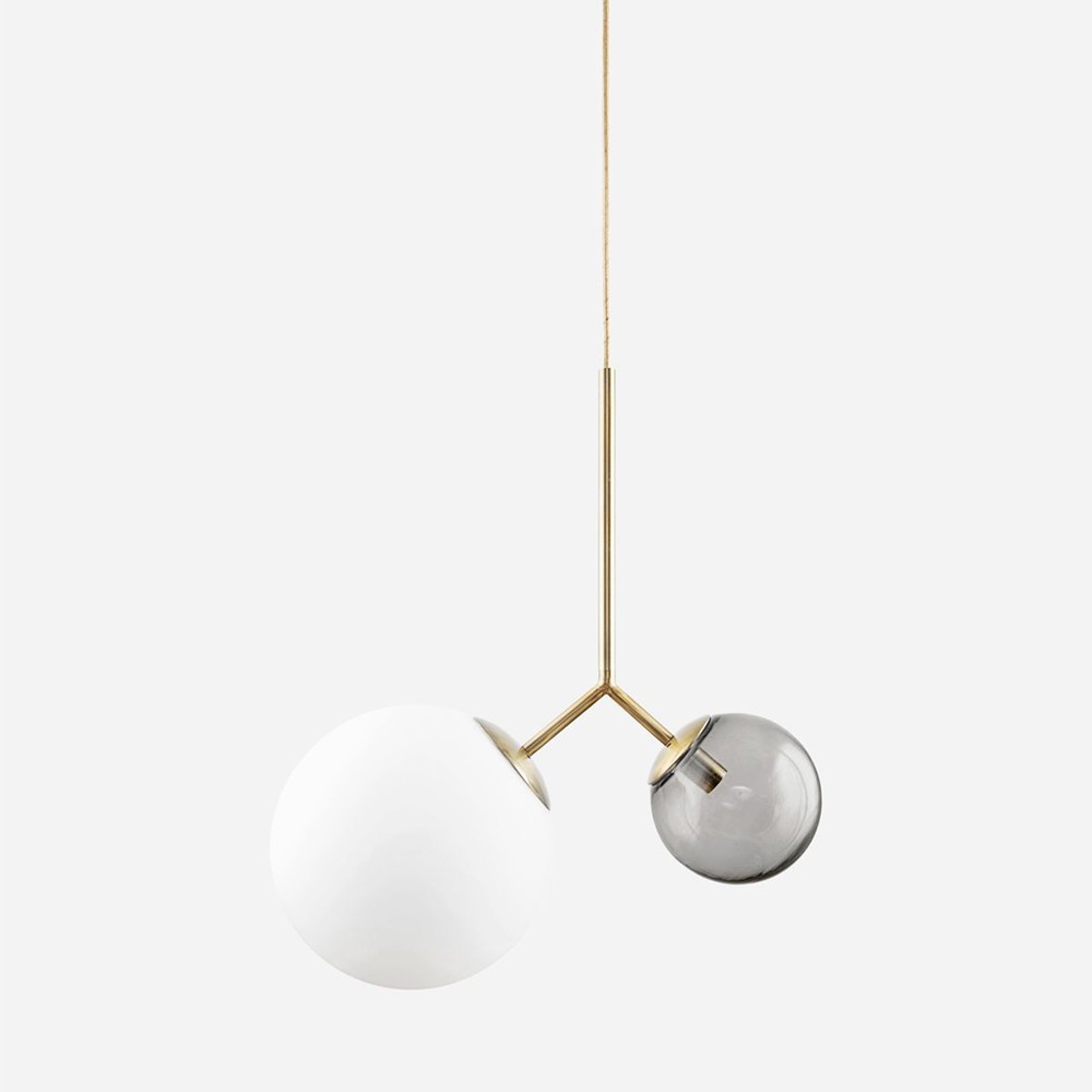Lampe Twice - Gris