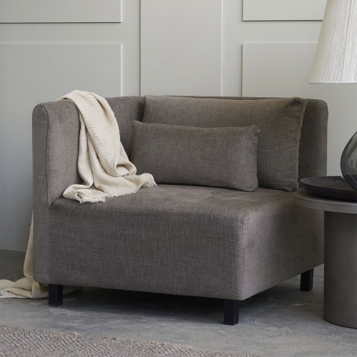 Sofa Eckteil Hazel Night - Grau/Braun