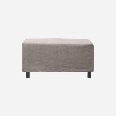 Pouf Hazel Night - Gris/Marron House Doctor
