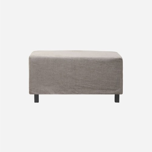 Hazel Night Pouf - Grau/Braun