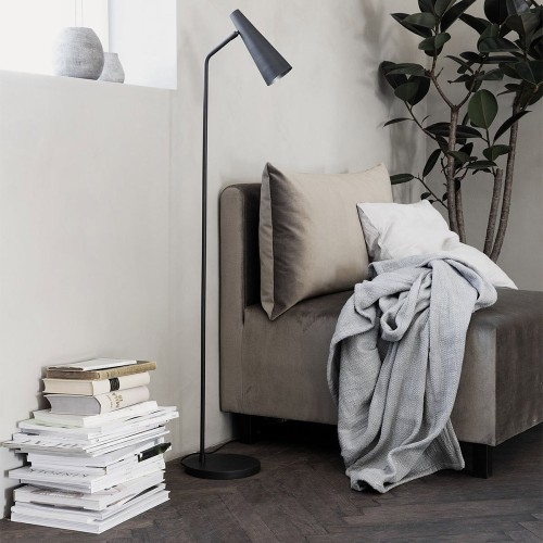 Precise floor lamp - Matt black