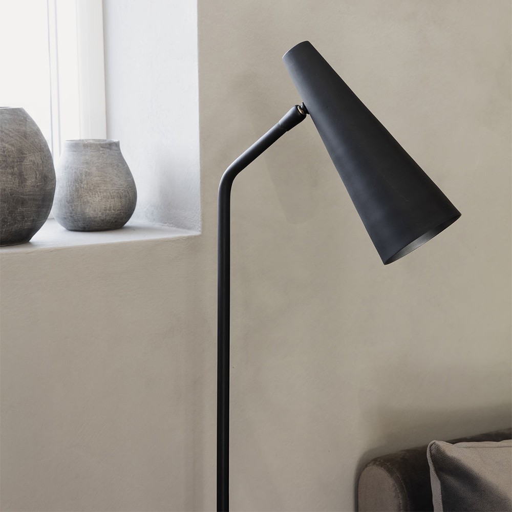 Lampadaire Precise - Noir mat