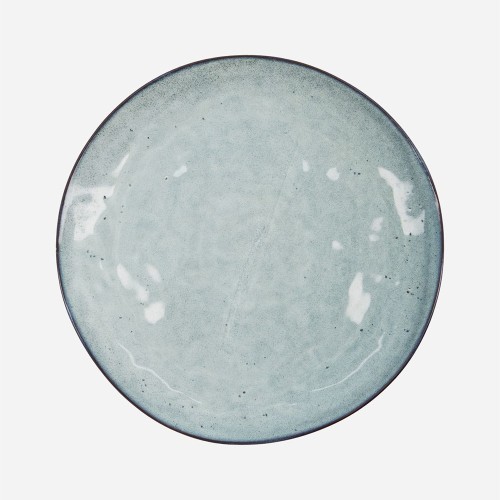 Rustic plate - Grey/Blue