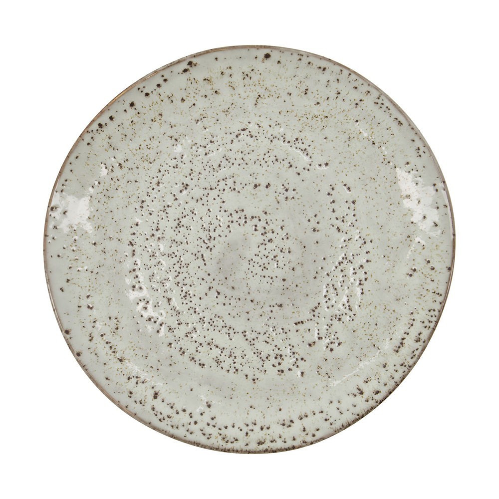 Assiette Rustic - Gris/Bleu