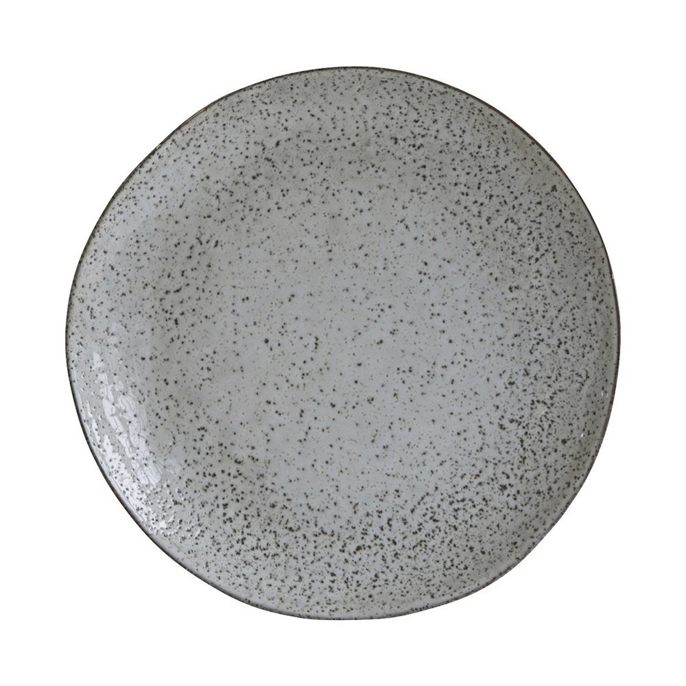Assiette Rustic - Gris/Bleu