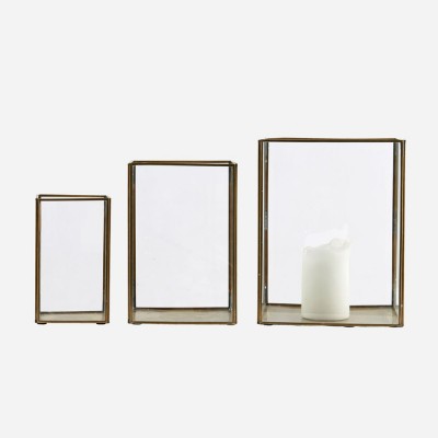 Farol de columna - Laiton House Doctor