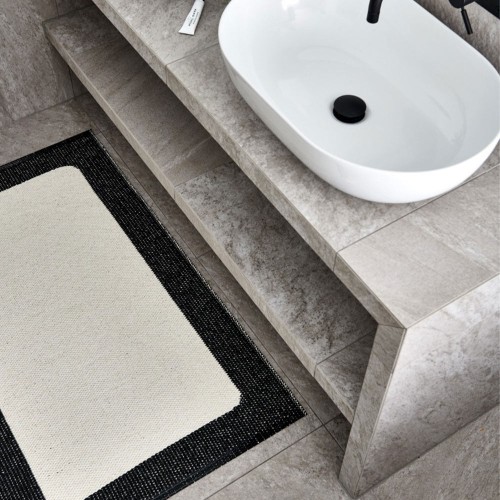 Tapis ILDA - Black/Vanilla