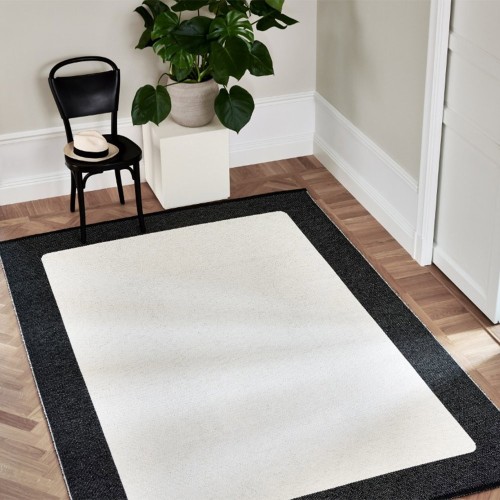 ILDA rug - Black/Vanilla