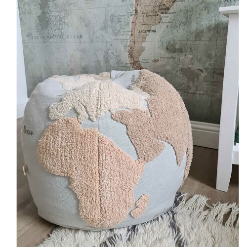 Sitzsack Weltkarte