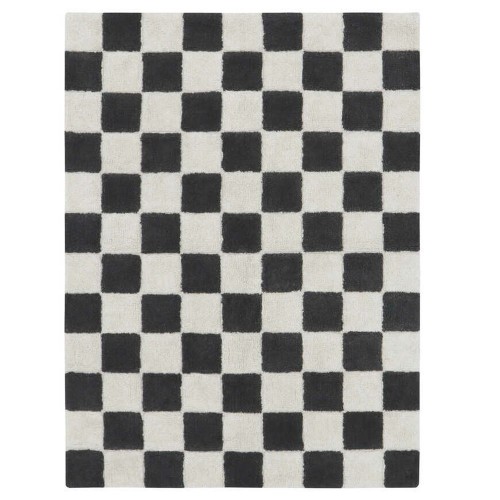 Tapis Lavable Cuisine Carrelage Gris foncé